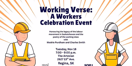  \u201cWorking Verse\u201d: A Workers Celebration Event
