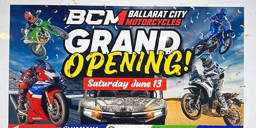 GRAND OPENING \u2013 SATURDAY JUNE 13