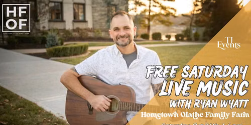 Free Saturday Live Music featuring Ryan Wyatt