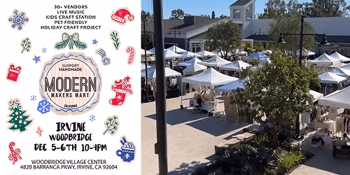Modern Makers Mart: Holiday Market at Woodbridge Village Center