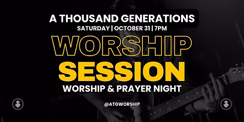 ATG Worship | Live Worship Session | Worship & Prayer Night