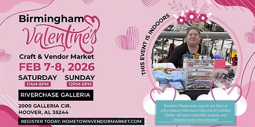 Birmingham Valentine\u2019s Craft & Vendor Market