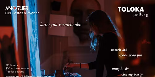 Morphosis \u2014 Closing Party & Live Art Night