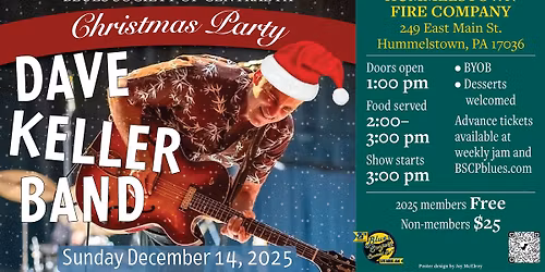 BSCP Christmas Party with the Dave Keller Band
