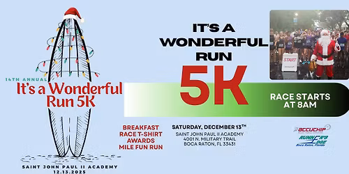 14th Annual It's a Wonderful Run 5K