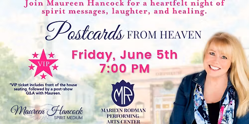 Postcards from Heaven with Maureen Hancock