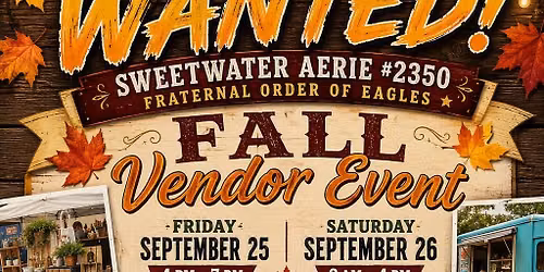 Fall Vendor Event