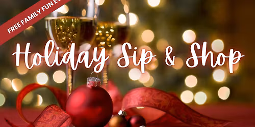 Holiday Sip & Shop