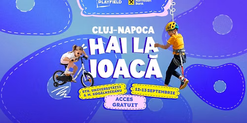 Urban Playfield I Cluj-Napoca, hai la joac\u0103!