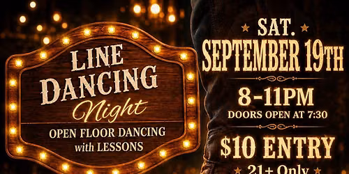 Line Dancing Night at the Hellertown American Legion