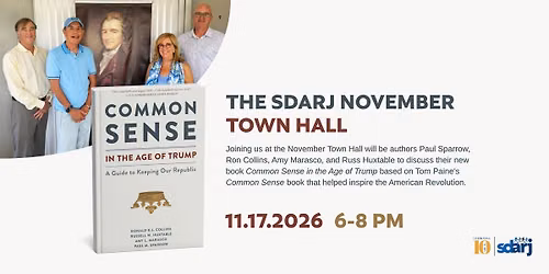 SDARJ November Town Hall