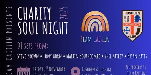 2025 Team Caitlin soul night