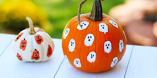 Mini Pumpkin Decorating (all ages)
