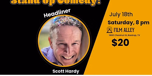 Scott Hardy at Film Alley Bastrop!