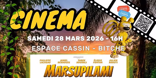 CINEMA A L'ESPACE CASSIN \ud83d\udcfd\ufe0f - Marsupilami\ud83e\udd29