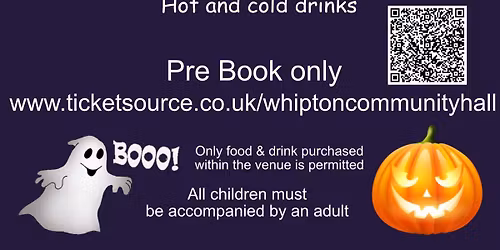 Whipton children's Halloween disco