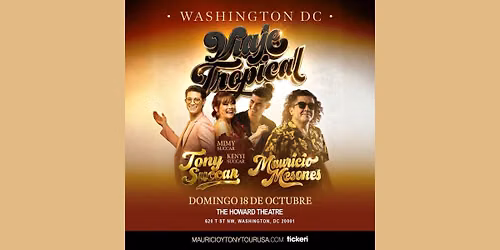 Viaje Tropical con Tony Succar and Mauricio Mesones at Fox Theatre Redwood City
