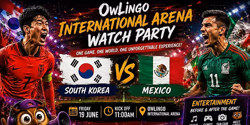 South Korea  vs Mexico  Free Watch party