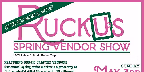 Spring Vendor Show - Burgh Crafted