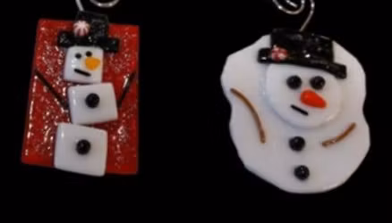 Fused Glass Ornaments @ Barnwood Brew