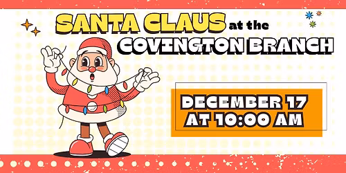Santa Claus at the Covington Branch 