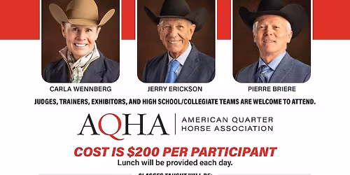 AQHA Educational Workshop 