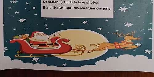 Santa and his Reindeer 