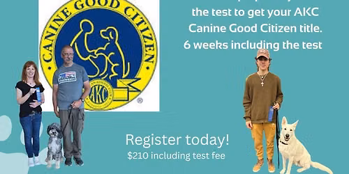 Canine Good Citizen Prep Class