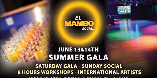 El Mambo Social: Summer Gala - 13&14 June