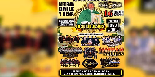 TARDEADA BAILE Y CENA 