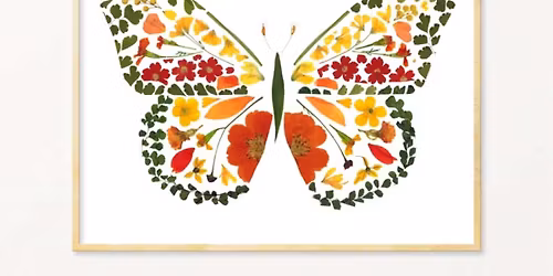 Blooms & Bites - Pressed Flower Art Workshop with Brunch Delight