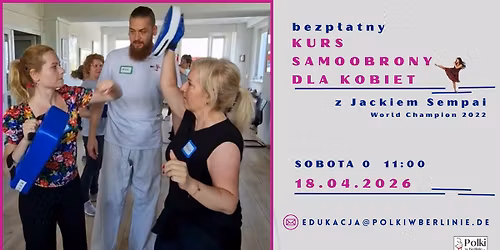 Darmowy- Kurs samoobrony dla kobiet