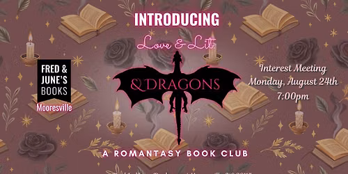 Love & Lit & Dragons: A Romantasy Book Club