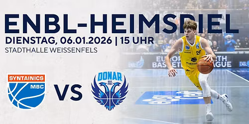 ENBL-HEIMSPIEL | SYNTAINICS MBC vs. Donar Groningen