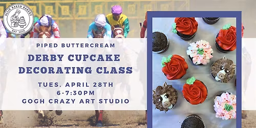 Kentucky Derby Cupcake Decorating Class #2
