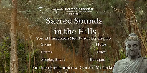 Sacred Sounds in the Hills -  Sound Journey Immersion(1pm) (33% sold)