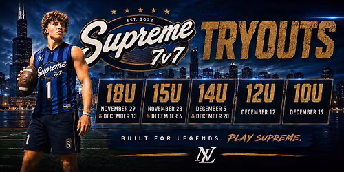 Supreme 14U Travel 7v7 Tryout #2