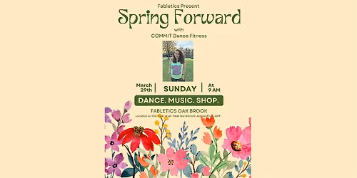 Spring Forward with COMMIT Dance Fitness