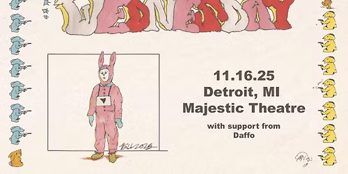 Wednesday at the Majestic Theatre - Detroit, MI