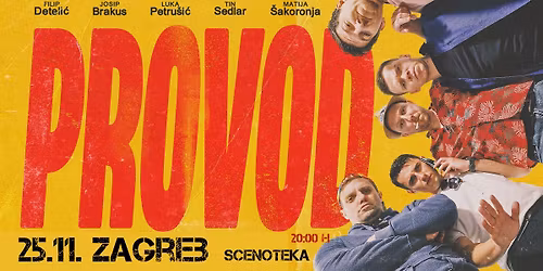 Zagreb: "Provod" - nova kazali\u0161na predstava by Huhu Teatar @Scenoteka