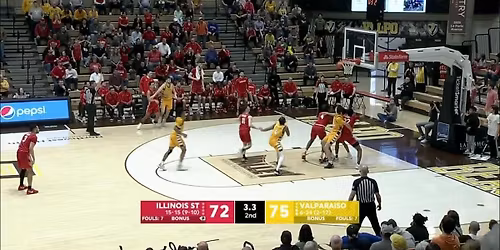 Illinois State Redbirds at Valparaiso Beacons Mens Basketball at Valparaiso Athletics-Recreation Center