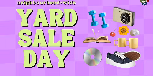 Neighbourhood-wide Yard Sale Day