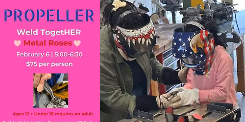 Weld TogetHER: Metal Roses