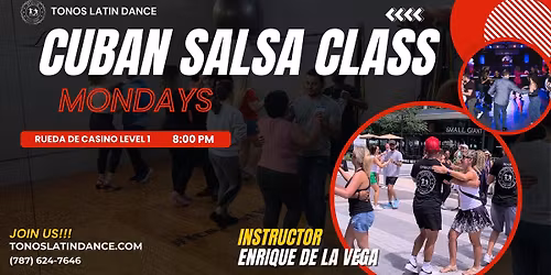 Cuban Salsa Dance Classes