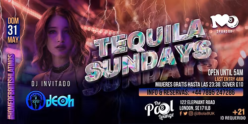 Tequila Sundays London | Reggaeton & Latin Party