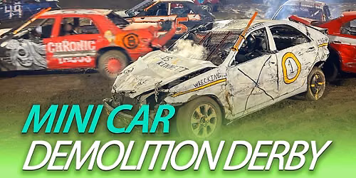 Mini Car Demolition Derby — Action Sports Arena at the OC Fair