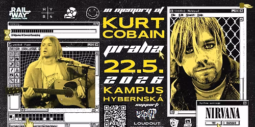 In memory of KURT COBAIN, Praha