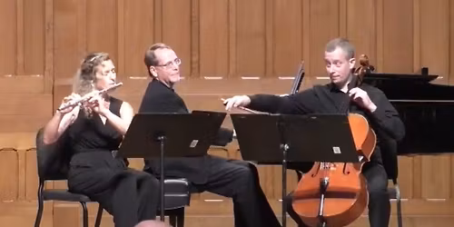 Signature Series IX: Sylvan Trio: Suzanne Bona, flute, Josh Aerie, cello, and Greg Kostraba, piano