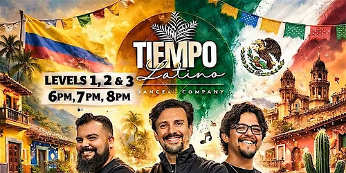Cumbia Dance Classes Every Wednesday With Tiempo Latino