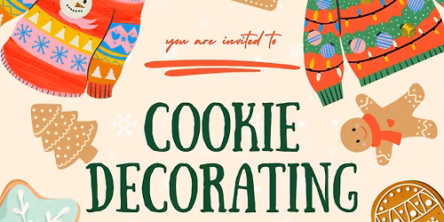 Cookie decorating
